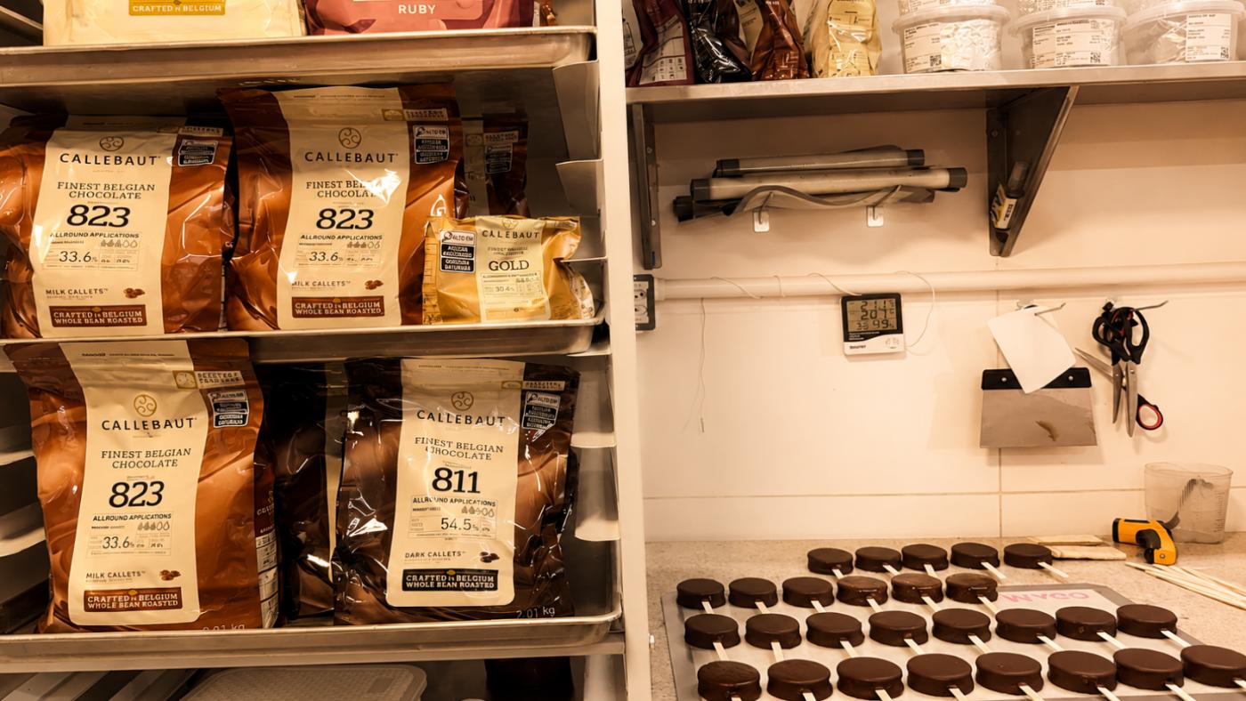 Chocolate Callebaut e produção Mombee