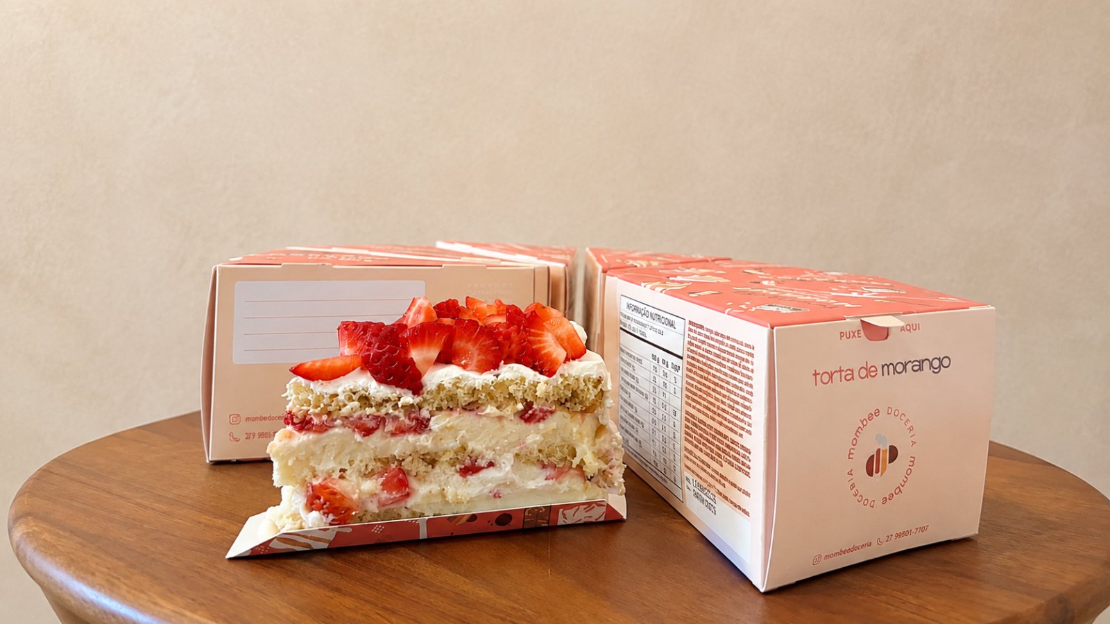 Torta de morango