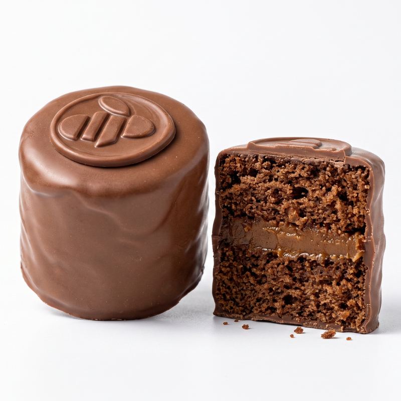 Pão de mel Mombee recheado com doce de leite